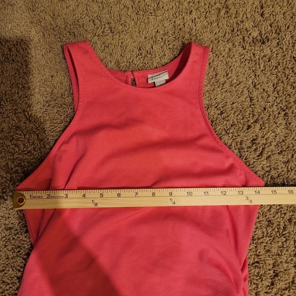 A NEW DAY CANDY PINK SLEEVELESS MIDI DRESS, SZ SMALL - Picture 13 of 15